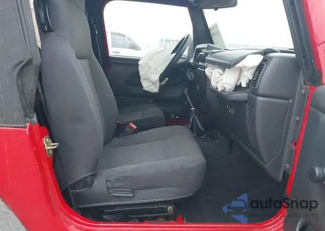 2006 Jeep Wrangler Se из США, поврежденный, VIN 1J4FA29156P762295